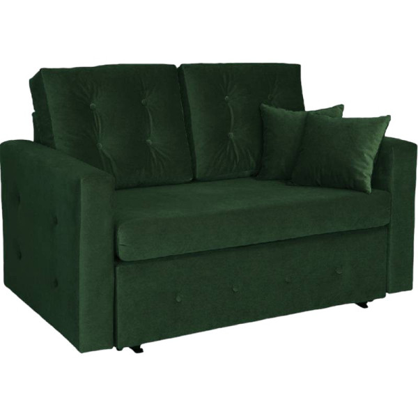 SOFIA zielona sofa dwuosobowa rozkładana 223983