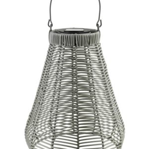 SOKKE GREY Lampion solarny 13x27x33/45cm 899835 SOKKE GREY Lampion solarny 13x27x33/45cm 899835