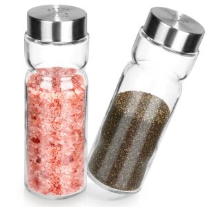 Solniczka i pieprzniczka szklana 170 ml 2 szt. 791354 Solniczka i pieprzniczka szklana 170 ml 2 szt. 791354