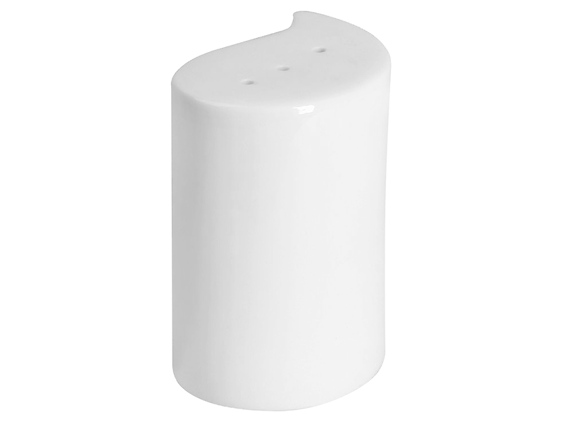 Solniczka porcelanowa biała 7125