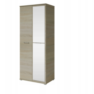 Sonoma Szafa do przedpokoju 80cm Dwudrzwiowa z lustrem i półkami 812508 Sonoma Szafa do przedpokoju 80cm Dwudrzwiowa z lustrem i półkami 812508