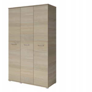 Sonoma Szafa Garderoba do Przedpokoju 3 drzwi z półkami 120cm 812510 Sonoma Szafa Garderoba do Przedpokoju 3 drzwi z półkami 120cm 812510