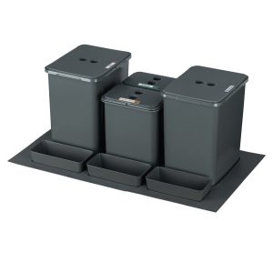 Sortownik śmieci FLEXI BASE do szuflady w szafce 80 cm 2x20l+2x8l + kuwetki 1063250 Sortownik śmieci FLEXI BASE do szuflady w szafce 80 cm 2x20l+2x8l + kuwetki 1063250