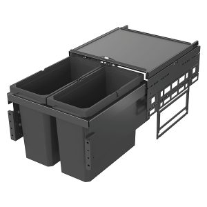 Sortownik Vs Envi Space 45/2, 2X16 L antracytowy 1034015 Sortownik Vs Envi Space 45/2, 2X16 L antracytowy 1034015