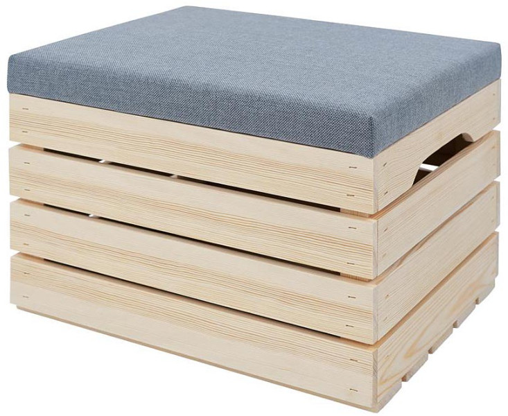 Sosnowa skrzynia z siedziskiem Alva 2X - Tilo 126378