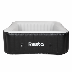 SPA ogrodowe Resta Leros 180cm 2040W czarny zestaw standard 1093433