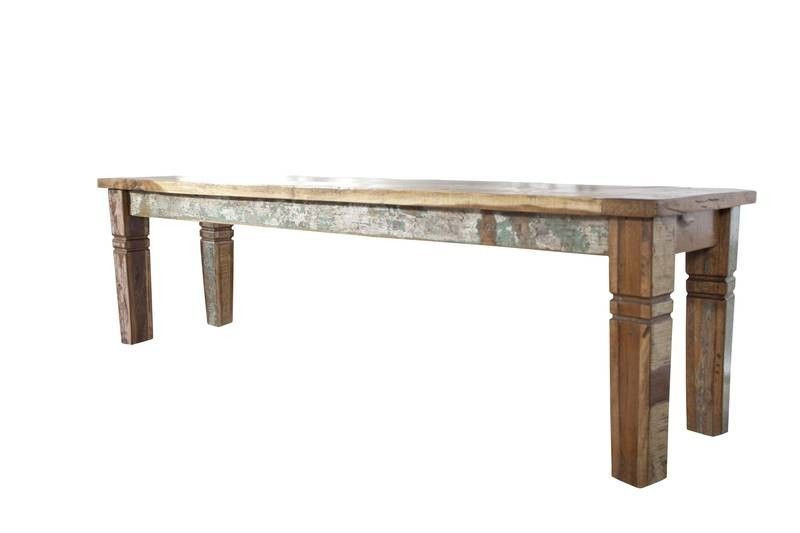SPIRIT Ławka #34 Drewno z odzysku lakierowane 140 cm 401650