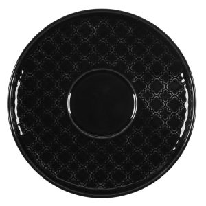 Spodek 15 cm Marrakesz czarny LB86 (K8) 330451 Spodek 15 cm Marrakesz czarny LB86 (K8) 330451