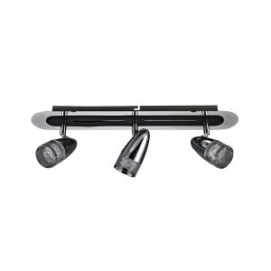 Spot ALBANE chromowany dymiony LED 1×12,9W Ciepła biel 960lm Italux 866241 Spot ALBANE chromowany dymiony LED 1×12,9W Ciepła biel 960lm Italux 866241