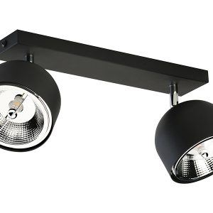 Spot Altea 2-punktowy metalowy czarny 57208 Spot Altea 2-punktowy metalowy czarny 57208