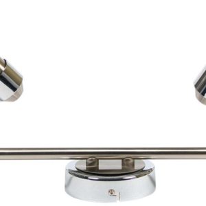 Spot ARKON srebrny 2xGU10x50W wym:15x33x9cm IP20 Candellux 1020333 Spot ARKON srebrny 2xGU10x50W wym:15x33x9cm IP20 Candellux 1020333