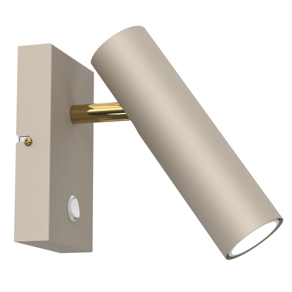 Spot Axion With Switch Beige/Gold 1Xgu10 767972