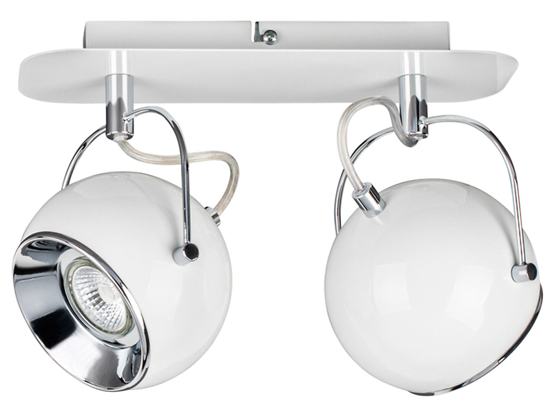 Spot Ball metalowy biały 33732