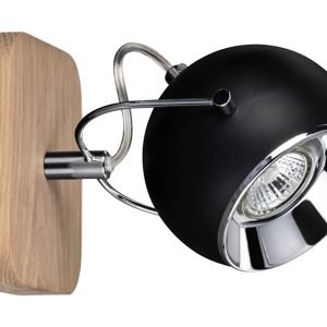 Spot Ball Wood metalowy czarny 34015 Spot Ball Wood metalowy czarny 34015