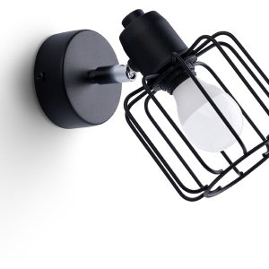 Spot Beluci stalowy czarny 70200