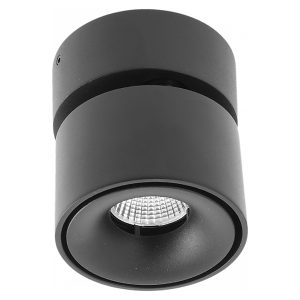 Spot Bianco LED aluminiowy czarny 94302