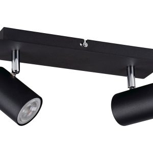 Spot Evalo 2-punktowy aluminiowy czarny 54035 Spot Evalo 2-punktowy aluminiowy czarny 54035