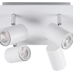 Spot Evalo 4-punktowy aluminiowy biały 54038 Spot Evalo 4-punktowy aluminiowy biały 54038