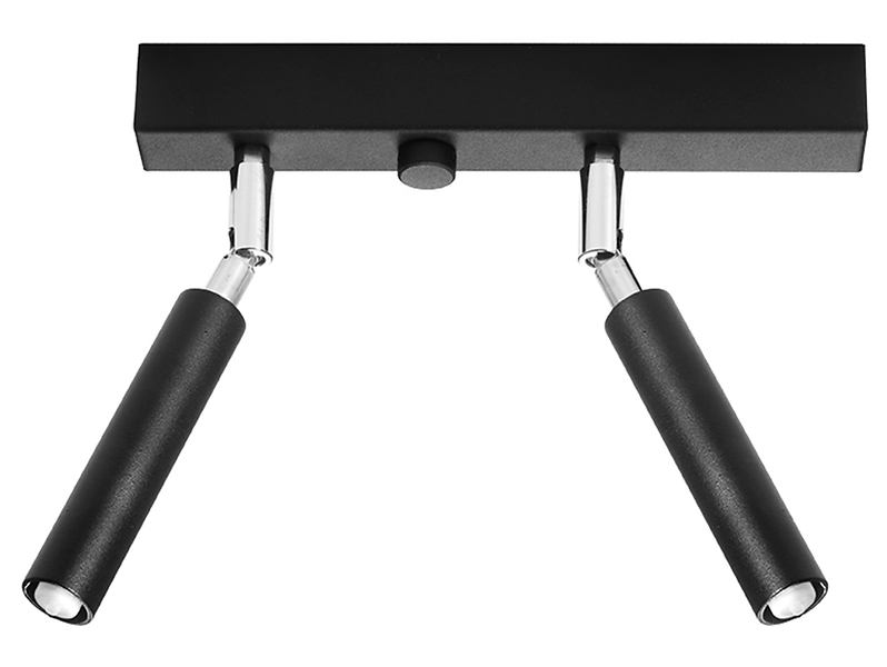 Spot Eyetech 2-puntowy stalowy czarny 52517
