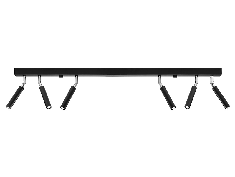 Spot Eyetech 6-punktowy stalowy czarny 52520