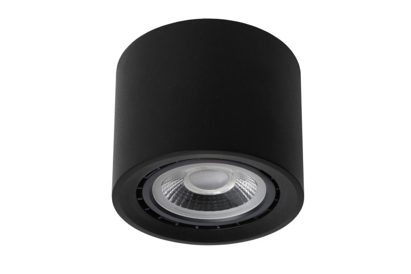 Spot FEDLER czarny 1xGU10x12W wym:10x12x12cm IP20 Lucide 991534
