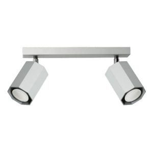 Spot HEX szary 2xGU10x40W wym:17x30x30cm IP20 Lampex 1035559
