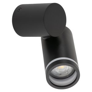 Spot Jet Black 12 cm metalowa czarna 266345 Spot Jet Black 12 cm metalowa czarna 266345