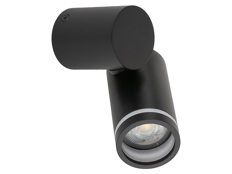 Spot Jet Black 12 cm metalowa czarna 266345