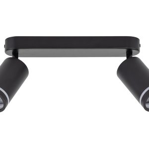 Spot Jet Black 2-punktowy metalowy czarny 266335 Spot Jet Black 2-punktowy metalowy czarny 266335