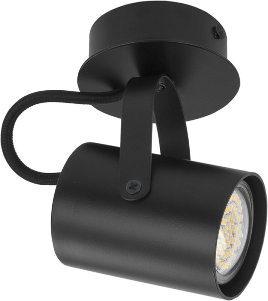 Spot Kamera czarny 1xGU10x25W wym:14x8x13cm IP20 Sigma Lighting 1037357
