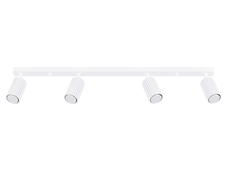 Spot Karbon 4-punktowy aluminiowy 81 cm biały 439182