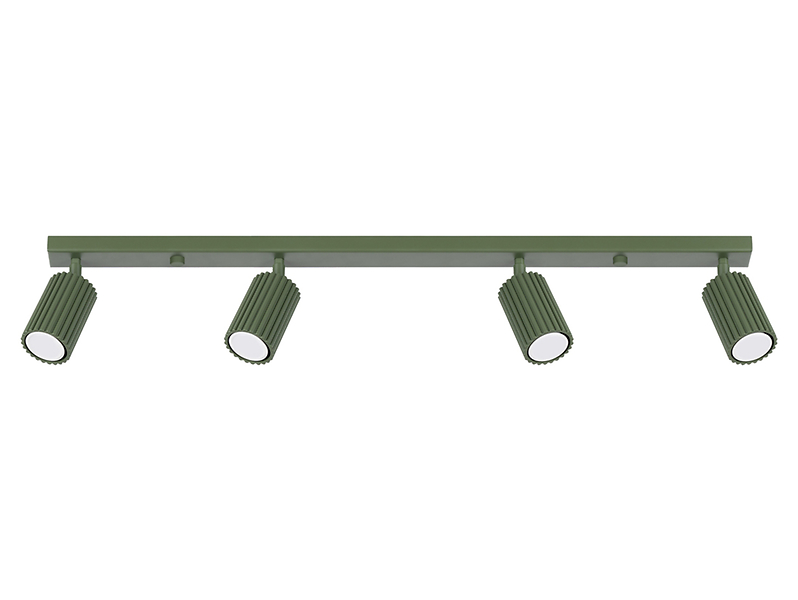 Spot Karbon 4-punktowy aluminiowy 81 cm zielony 439258