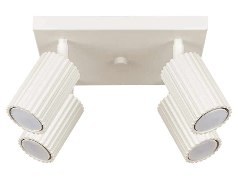 Spot Karbon 4-punktowy aluminiowy beżowy 439238