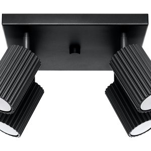 Spot Karbon 4-punktowy aluminiowy czarny 439219 Spot Karbon 4-punktowy aluminiowy czarny 439219