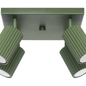 Spot Karbon 4-punktowy aluminiowy zielony 439257 Spot Karbon 4-punktowy aluminiowy zielony 439257