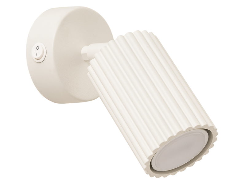 Spot Karbon aluminiowy 16 cm beżowy 439234