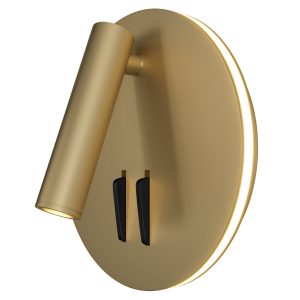 Spot kinkiet naścienny Los 176 C176-WL-01-6W-MG LED 9W złoty 187444
