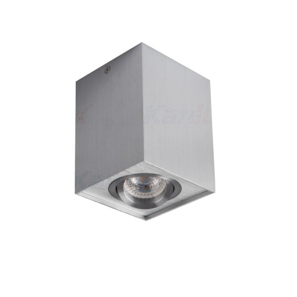 Spot kwadratowy aluminiowy GORD 1xGU10x25W wym:12x10x10cm IP20 Kanlux 917255