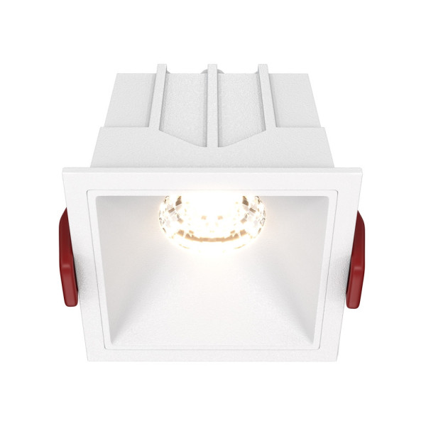 Spot kwadratowy biały ALFA LED LED 10W biały ciepły IP20 Maytoni 914878