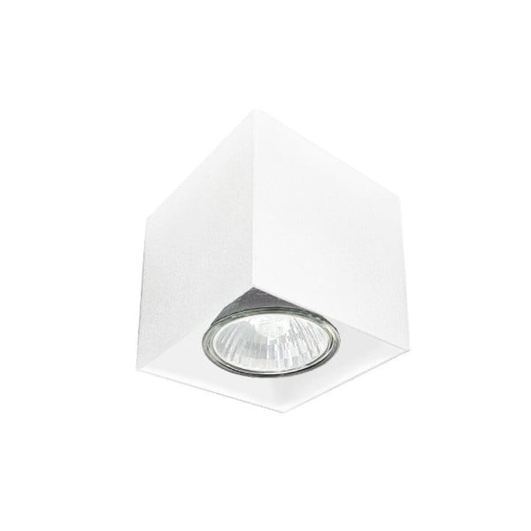 Spot kwadratowy biały CAGE 1xGU10x10W wym:7x7x7cm IP20 Brosline 915069