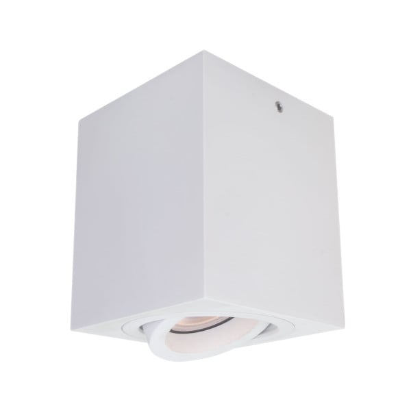 Spot kwadratowy biały EMILIO 1xGU10x50W wym:9,5x8x8cm IP20 Italux 913873