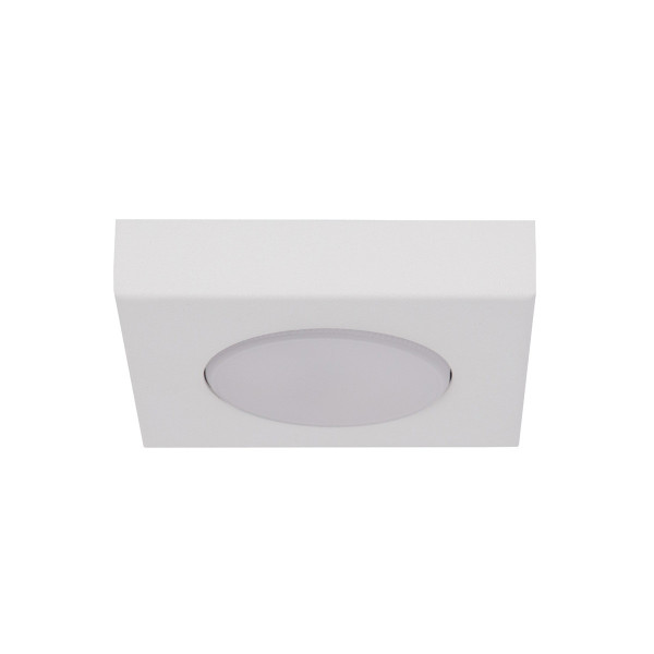 Spot kwadratowy biały HERO 1xGX53x12W wym:3x12x12cm IP20 Sigma Lighting 915093
