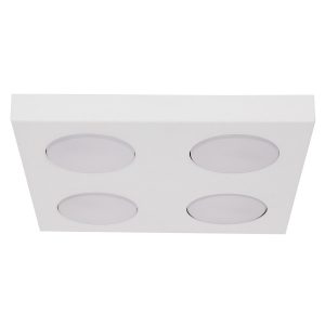 Spot kwadratowy biały HERO 4xGX53x12W wym:3x24x24cm IP20 Sigma Lighting 915154