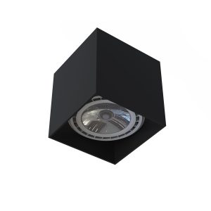 Spot kwadratowy czarny COBBLE 1xES111x75W IP20 Nowodvorski 915053 Spot kwadratowy czarny COBBLE 1xES111x75W IP20 Nowodvorski 915053
