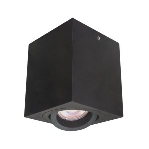 Spot kwadratowy czarny EMILIO 1xGU10x50W wym:9,5x8x8cm IP20 Italux 915287 Spot kwadratowy czarny EMILIO 1xGU10x50W wym:9,5x8x8cm IP20 Italux 915287