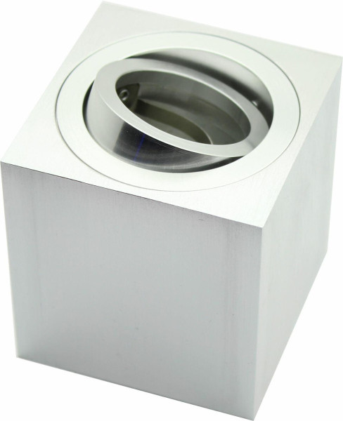 Spot kwadratowy satynowy MODUS 1xGU10x10W wym:8,4x8x8cm IP20 IdeaLED 915271