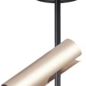 Spot Leda czarno-złoty 1xGU10x25W wym:34x28x13,5cm IP20 Sigma Lighting 1039041