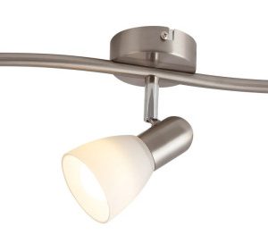 Spot listwa biało-srebrny Soma 3xE14x15W wym:17x60x8cm IP20 Rabalux 908787 Spot listwa biało-srebrny Soma 3xE14x15W wym:17x60x8cm IP20 Rabalux 908787