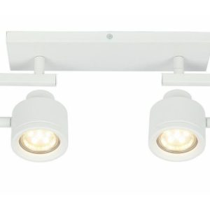 Spot listwa biały Alenis 2 2xGU10x50W wym:15x26x8cm IP20 Reality 908887 Spot listwa biały Alenis 2 2xGU10x50W wym:15x26x8cm IP20 Reality 908887