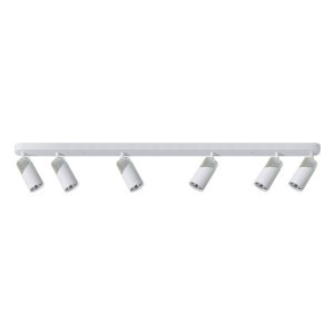 Spot listwa biały chrom Neo 6xGU10x8W wym:8,35×119,5×5,5cm IP20 Milagro 909065 Spot listwa biały chrom Neo 6xGU10x8W wym:8,35×119,5×5,5cm IP20 Milagro 909065